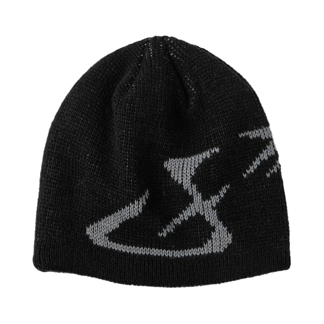 ET2501CA02BK ETCE Logo Jacquard Beanie Black