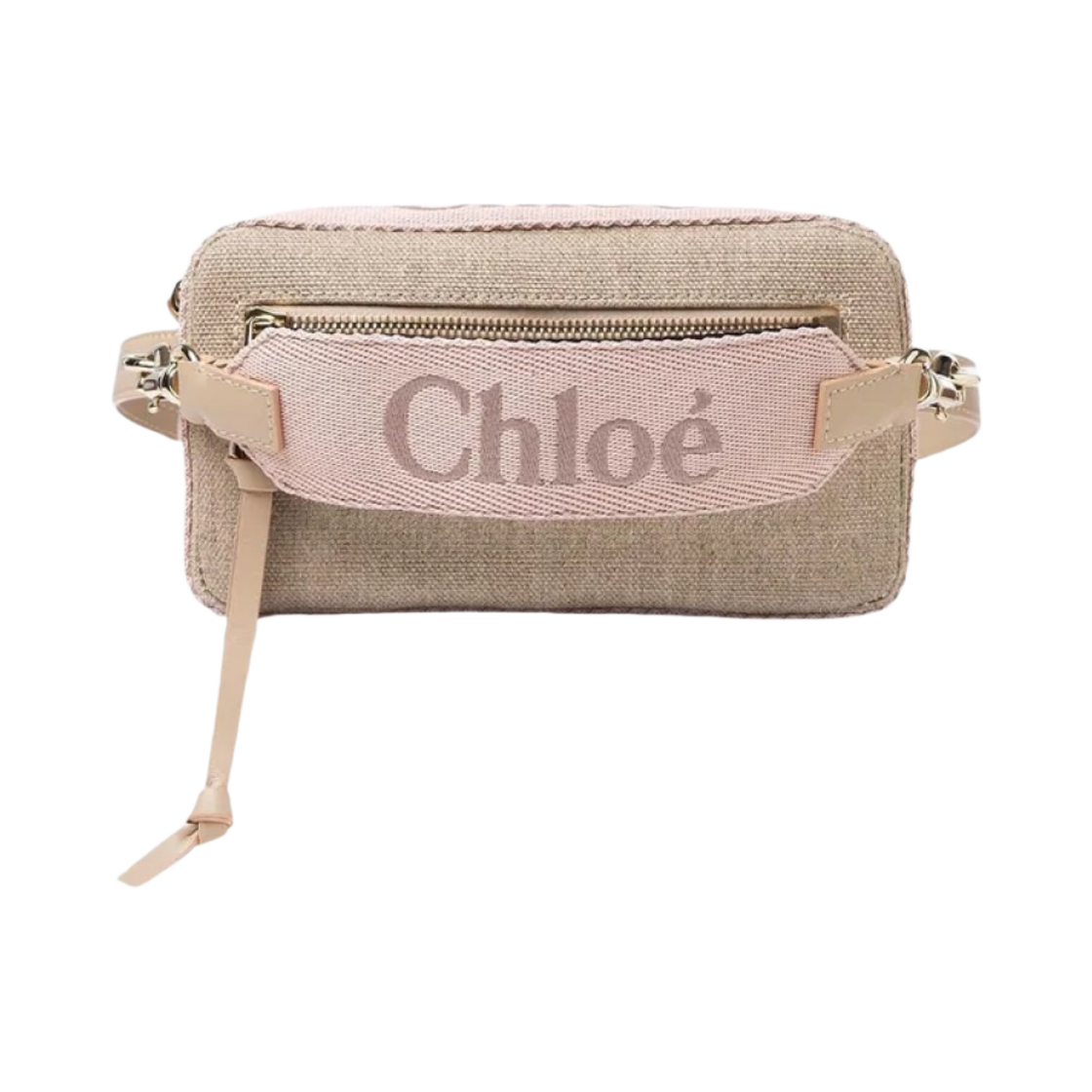 CHC23AS432L1326Y Chloe Woody Belt Bag Blushy Beige