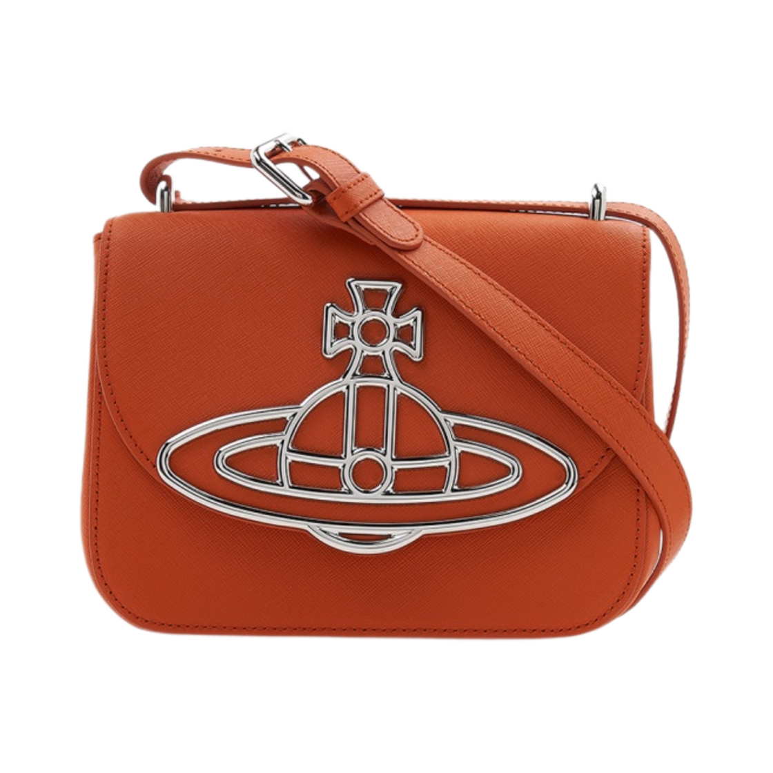 43040069-L001N-F401 Vivienne Westwood Linda Crossbody Bag Orange