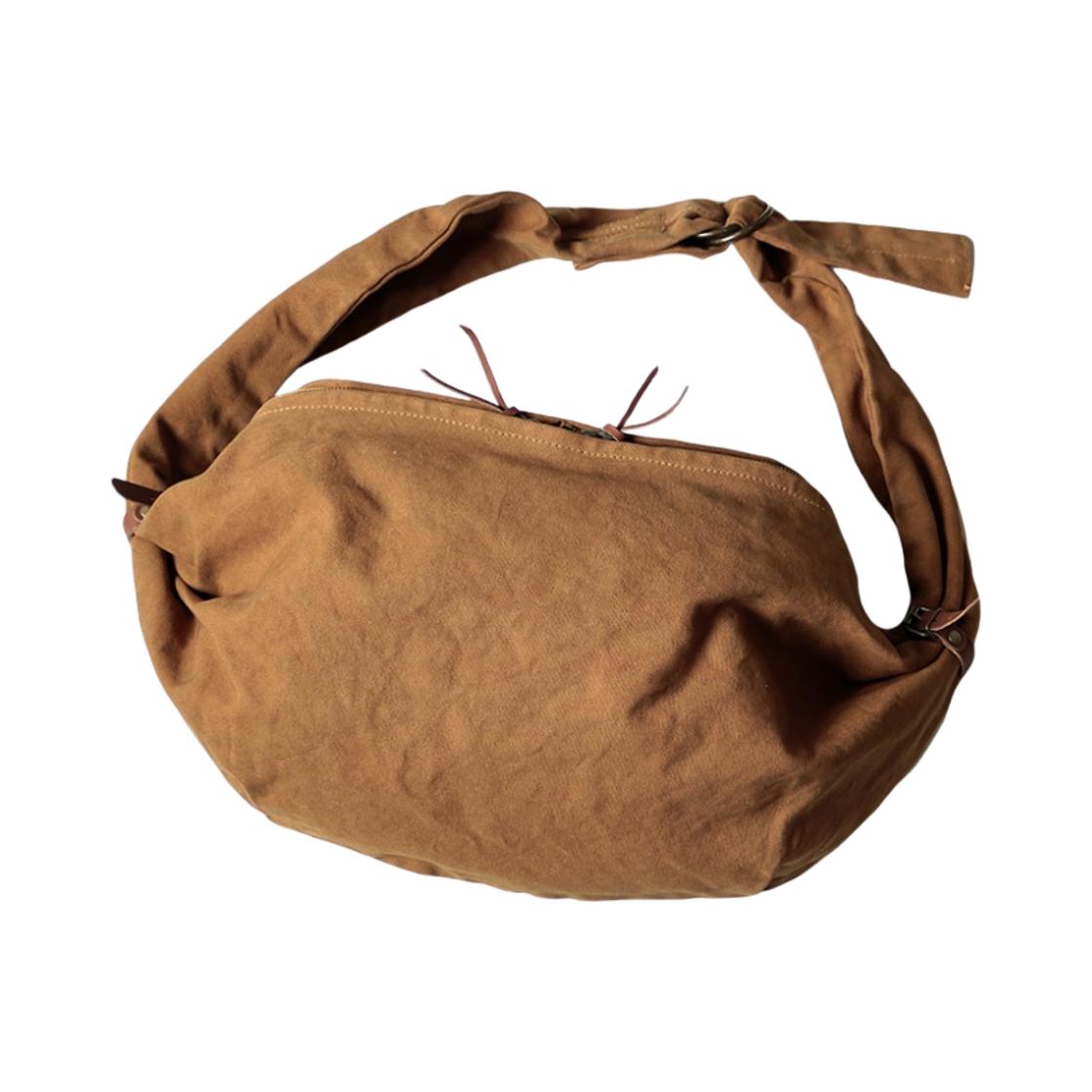 캐피탈 No.6 캔버스 스누프킨 백 캬멜(Kapital No.6 Canvas Snufkin Bag Camel)