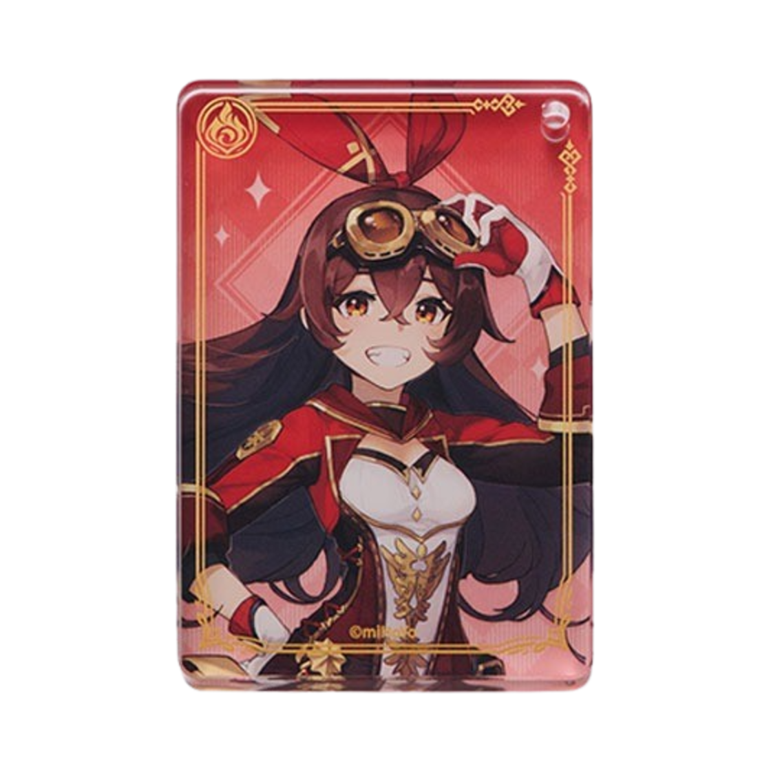 원신 아크릴 사각 키링 엠버(Genshin Block Strap Amber) - 1