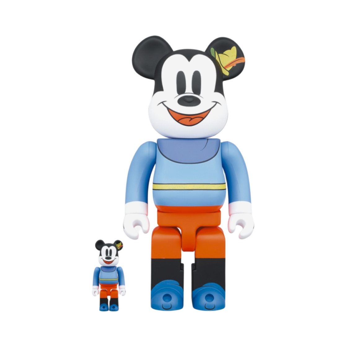 베어브릭 미키 마우스 브레이브 리틀 테일러 100% & 400% 세트(Bearbrick Mickey Mouse Brave Little Tailor 100% & 400% Set) - 1