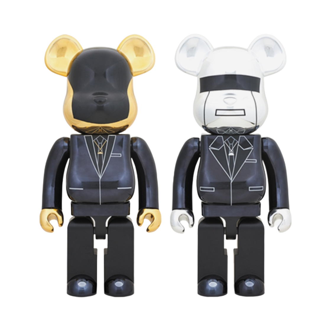 베어브릭 x 다프트 펑크 랜덤 엑세스 메모리 버전 2 팩 1000%(Bearbrick x Daft Punk Random Access Memories Ver. 2 Pack 1000%) - 1