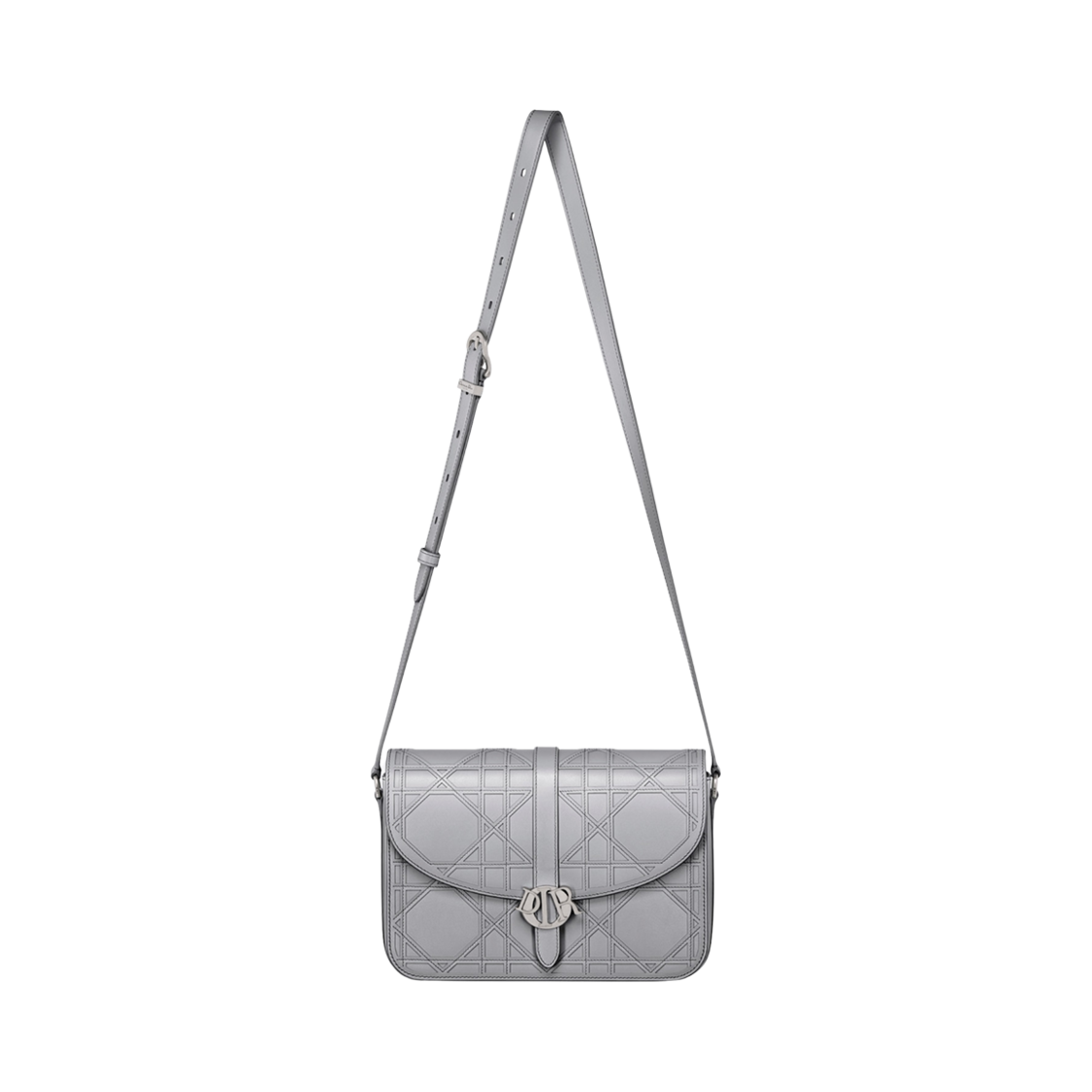 디올 참 백 그레이 코스모 레더(Dior Charm Bag Gray Cosmo Leather) - 4