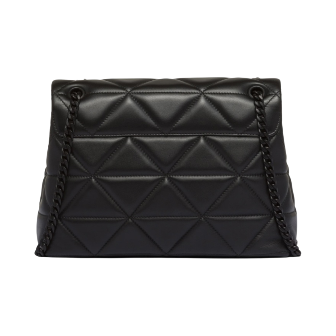 프라다 라지 나파 레더 프라다 스펙트럼 백 블랙(Prada Large Nappa Leather Prada Spectrum Bag Black) - 2