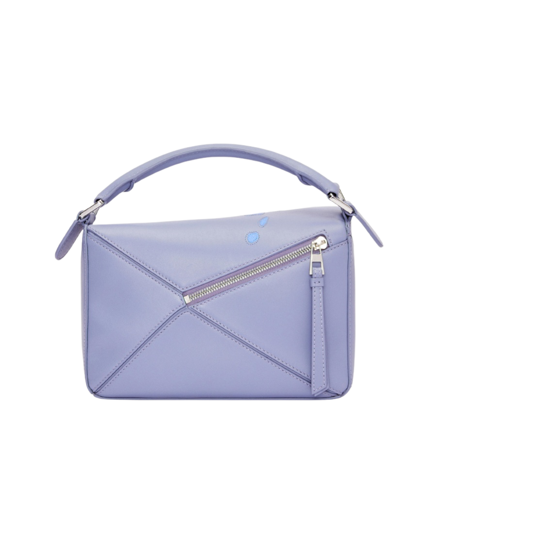 로에베 x 하울의 움직이는 성 캘시퍼 스몰 퍼즐 백 사틴 카프스킨 블루베리(Loewe x Howl's Moving Castle Calcifer Small Puzzle Bag in Satin Calfskin Blueberry) - 4