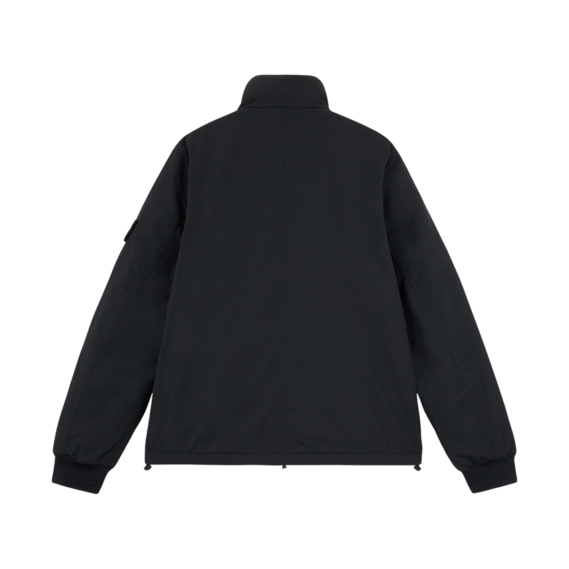 스톤 아일랜드 43726 폴리에스터 마이크로 트윌 블루종 위드 안티 드롭 블랙 - 24FW(Stone Island 43726 Polyester Micro Twill Blouson with Anti Drop Black - 24FW) - 2