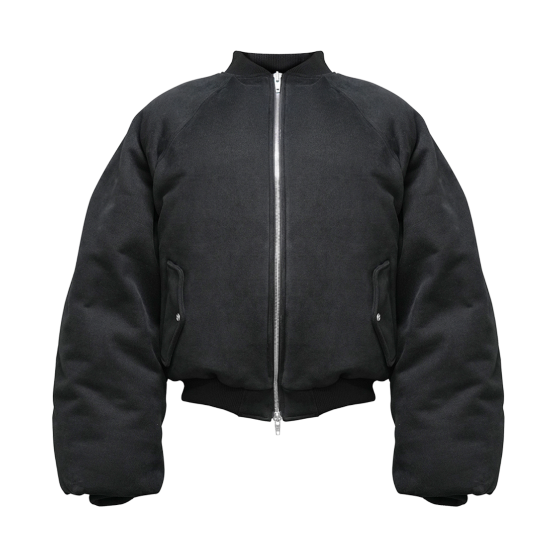 파프롬왓 파 오버사이즈 봄버 블랙(Farfromwhat Far Oversized Bomber Black)