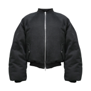 Farfromwhat Far Oversized Bomber Black