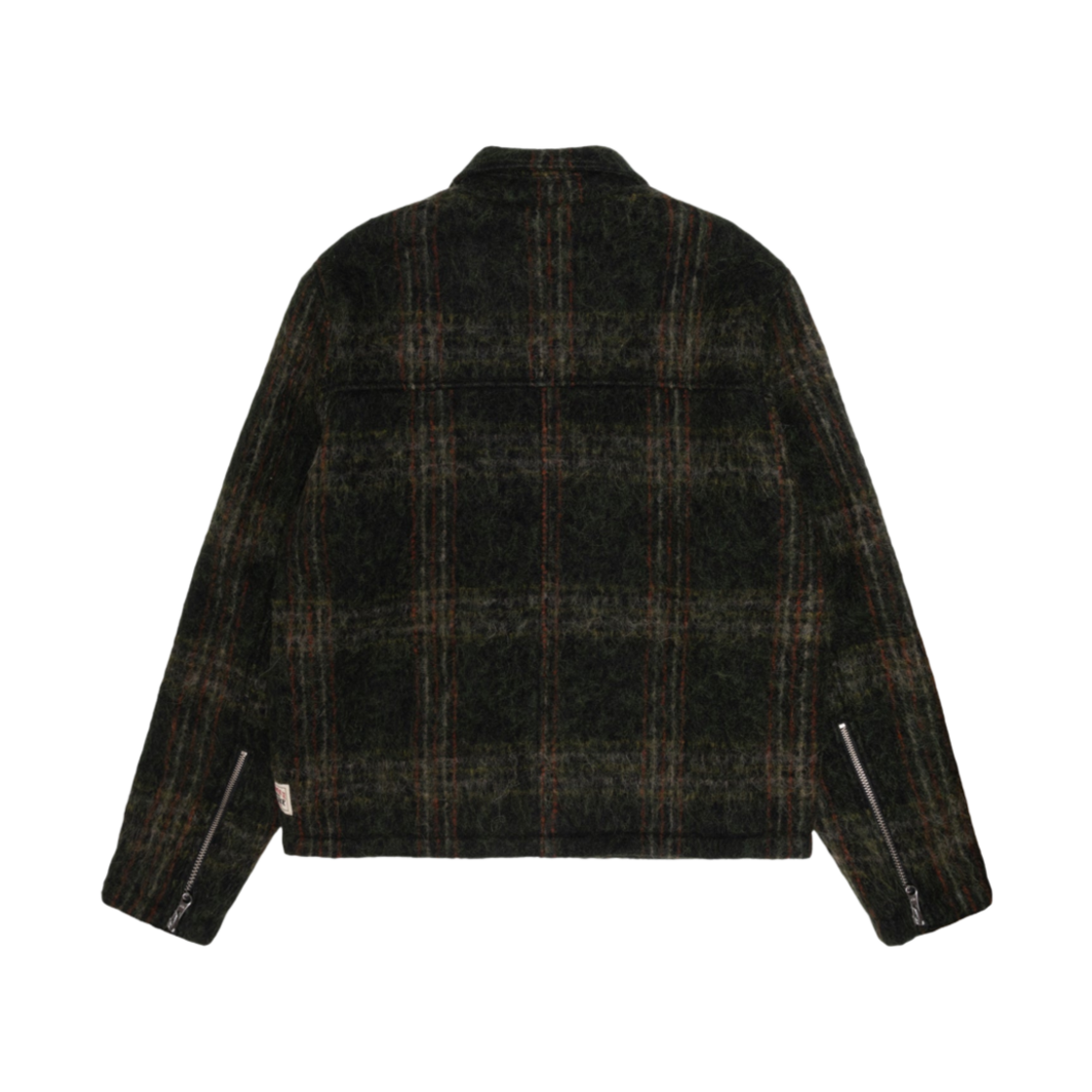 스투시 모헤어 클럽 자켓 올리브 플레이드 | Stussy | KREAM