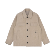 Wooyoungmi Wool Half Coat Ivory