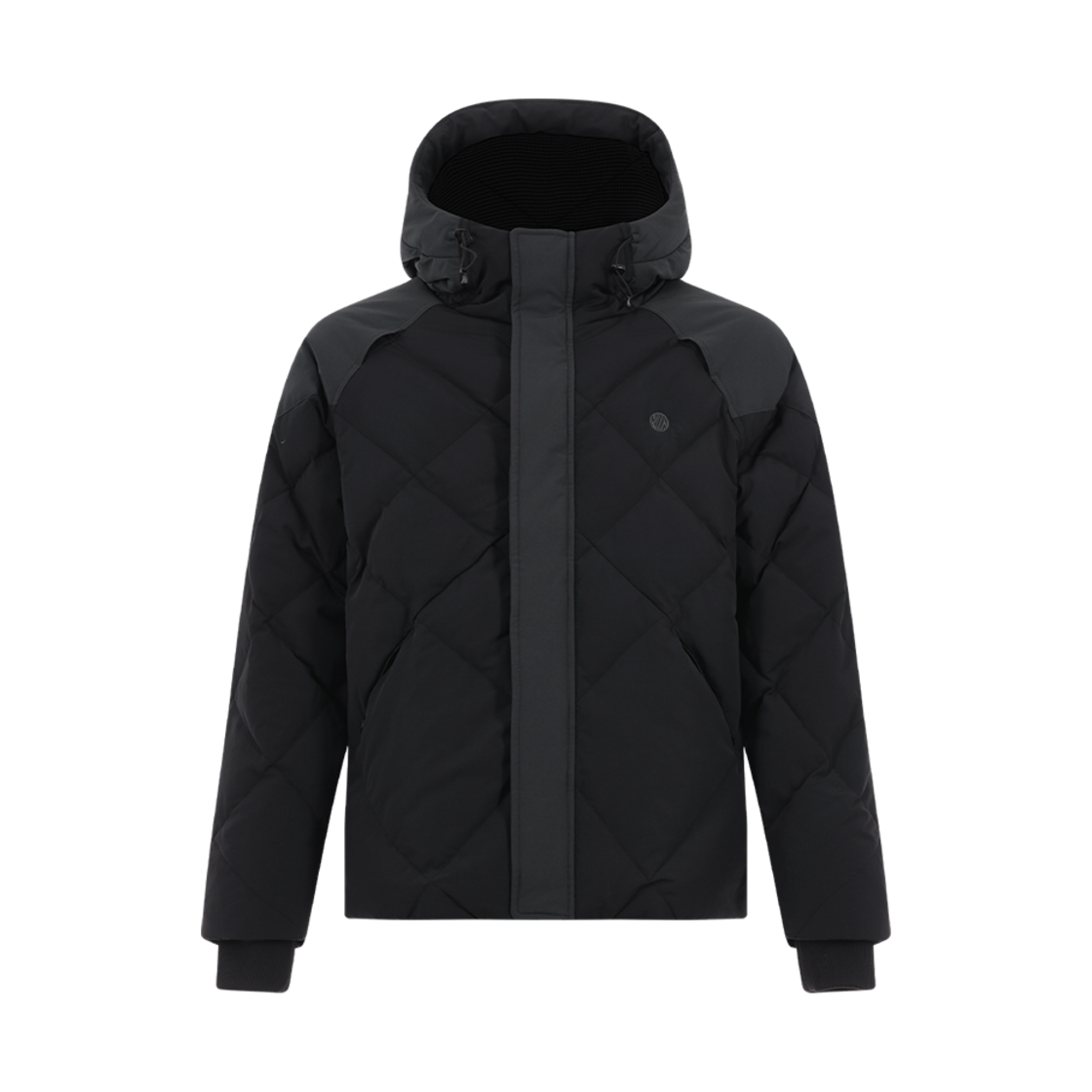 오프그리드 코듀라 나일론 믹스 후드 다운 푸퍼 차콜(OFFGRID Cordura Nylon Mix Hooded Down Puffer Charcoal)