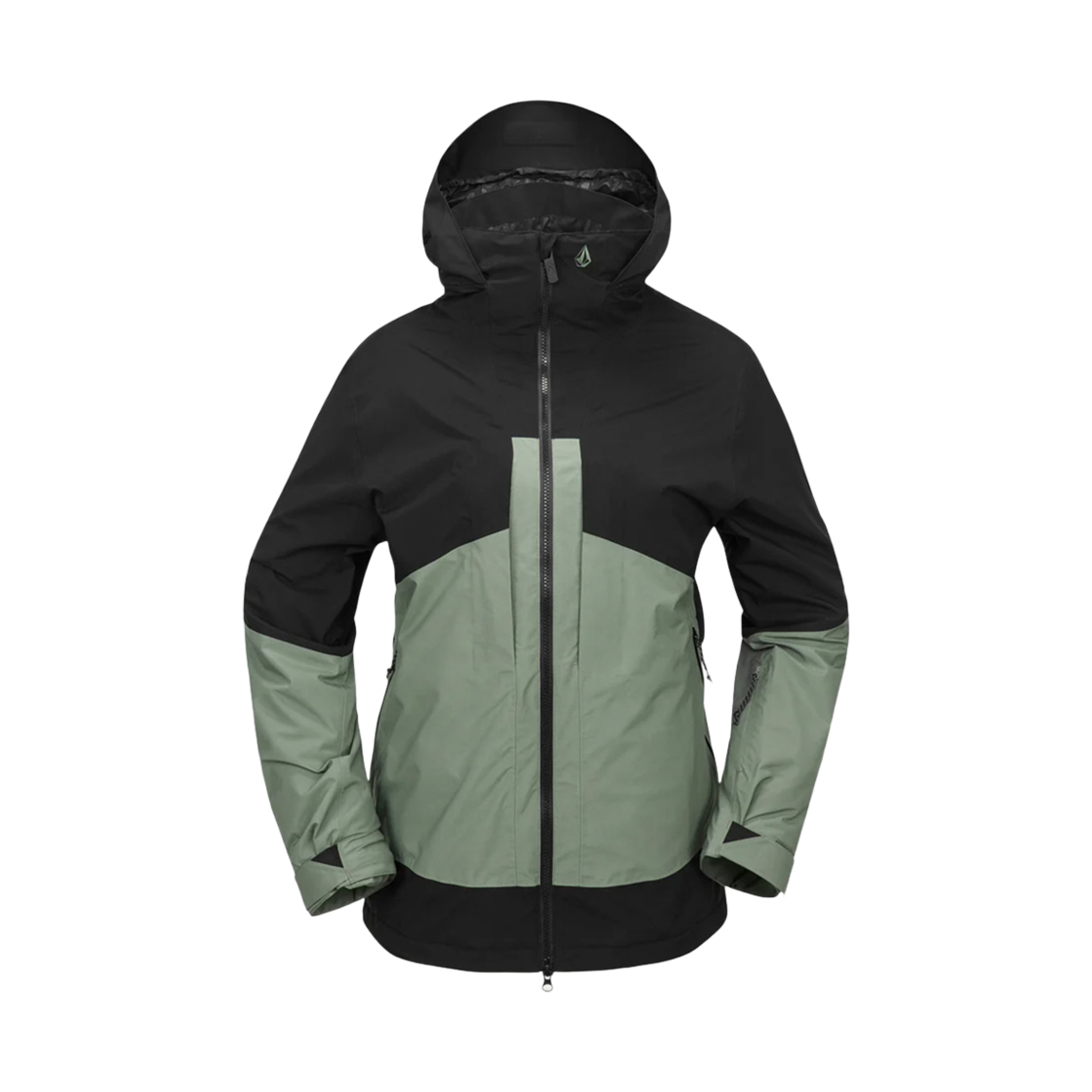 볼컴 우먼즈 AT 스트레치 고어텍스 자켓 그린(Volcom Womens At Stretch Gore-Tex Jacket Green)