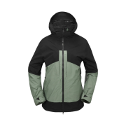 Volcom Womens At Stretch Gore-Tex Jacket Green