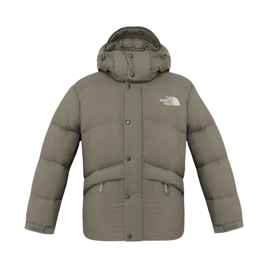 NJ1DQ60L The North Face White Label Air Peak RDS Down Jacket Beige Brown - 24FW