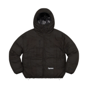 Supreme Madras Reversible Windstopper Puffer Jacket Black - 23SS