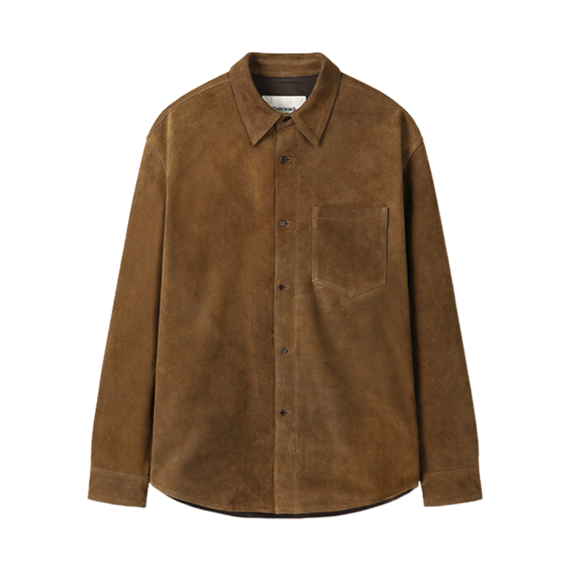 토니웩 스웨이드 릴렉스드 셔츠 카멜(Tonywack Suede Relaxed Shirt Camel)
