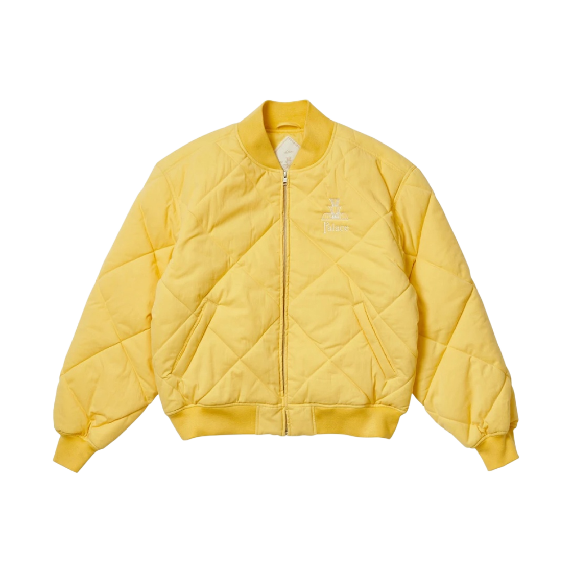 팔라스 런던 다이아몬드 봄버 자켓 옐로우 - 21SS(Palace London Diamond Bomber Jacket Yellow - 21SS) - 1