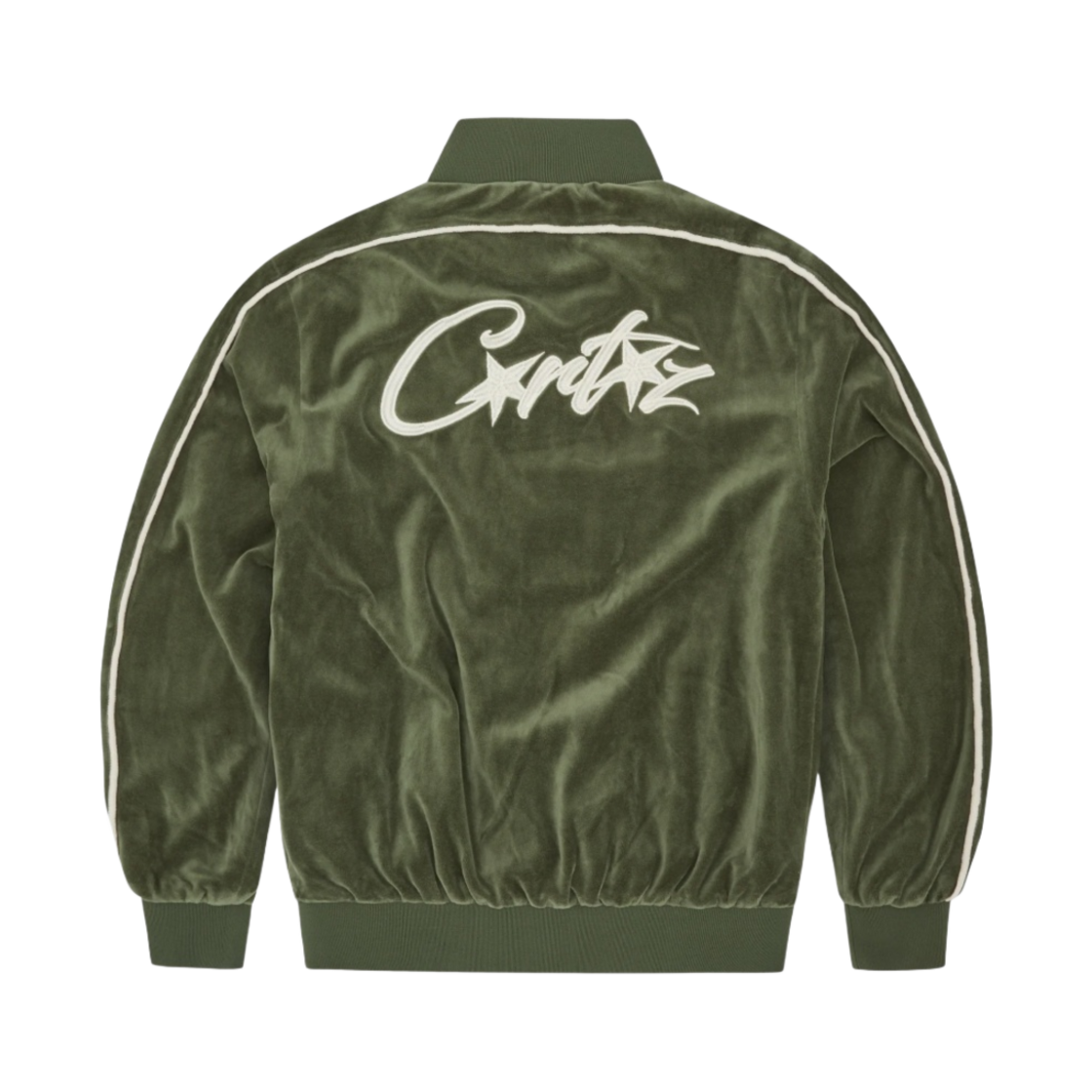 코르테이즈 VVS 벨루어 자켓 그린(Corteiz VVS Velour Jacket Green) - 2