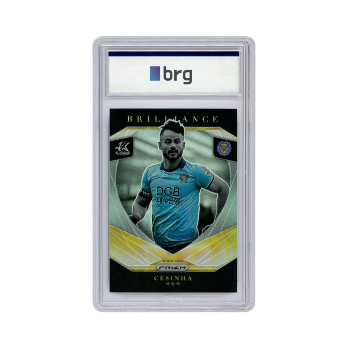 파니니 프리즘 K 리그 #1 대구 FC 세징야 브릴리언스 축구 카드 2023(Panini Prizm K League #1 Daegu FC Cesinha Brilliance Soccer Card 2023)