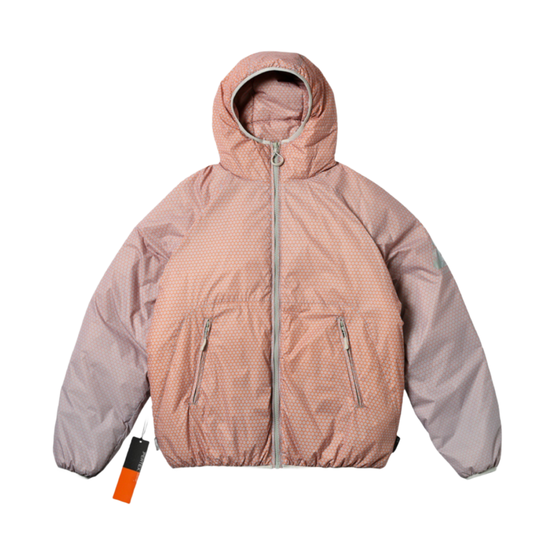 - Palace Hexagon Pertex Quilted Jacket Grey - 24SS