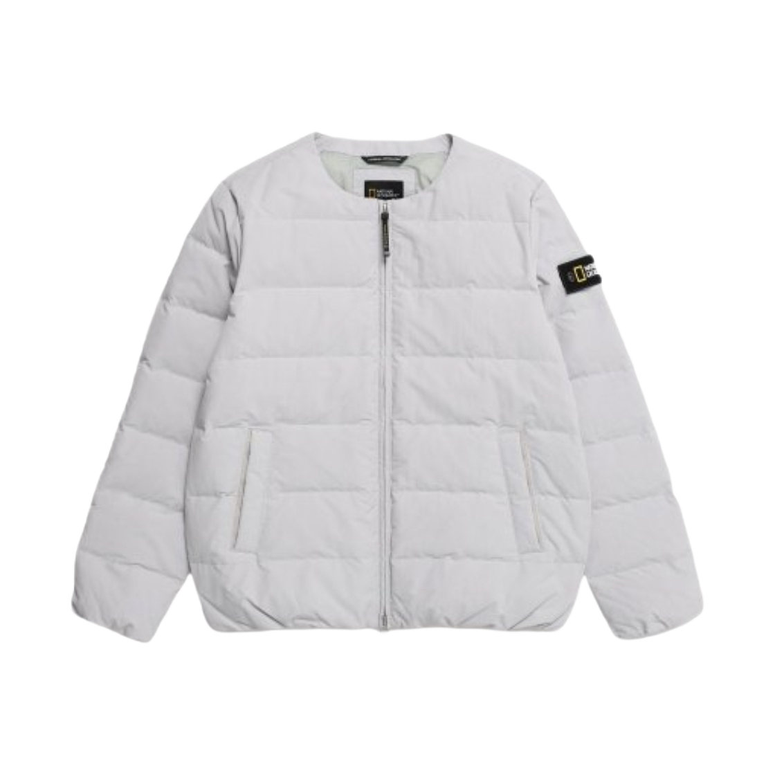 내셔널 지오그래픽 헤론 U넥 경량 다운 점퍼 MC 그레이(National Geographic Heron U Neck Lightweight Down Jumper MC Grey) - 1