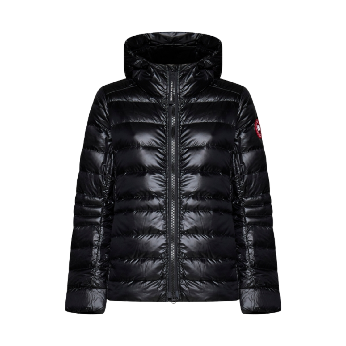 (W) 캐나다 구스 사이프레스 다운 후디 블랙((W) Canada Goose Cypress Down Hoodie Black)