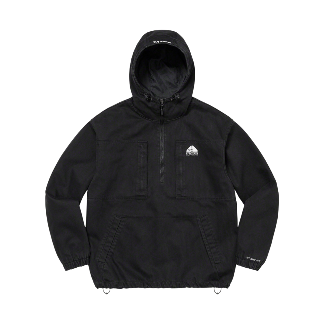 슈프림 x 나이키 ACG 데님 풀오버 블랙 - 22FW(Supreme x Nike ACG Denim Pullover Black - 22FW)