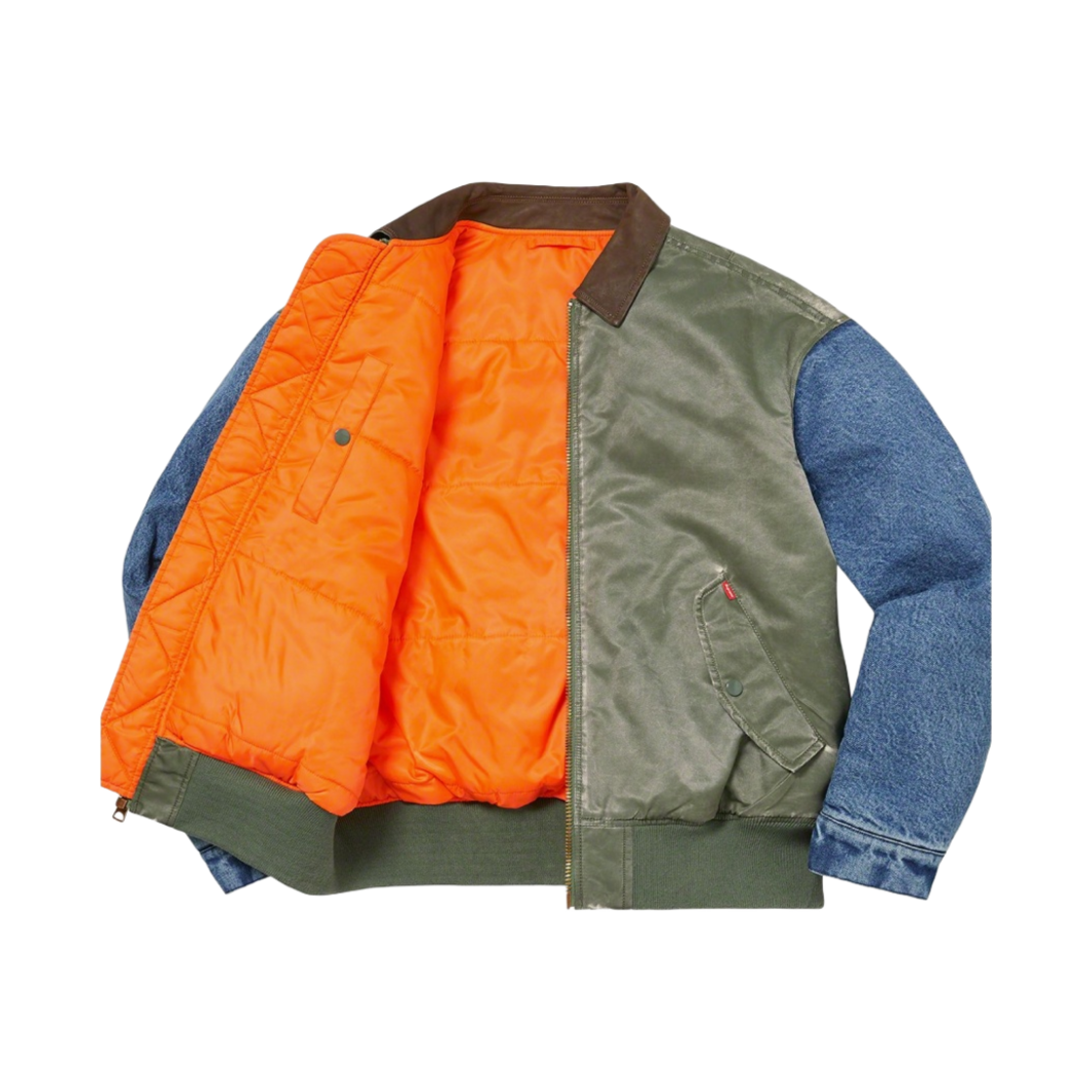 슈프림 데님 슬리브 MA-1 올리브 - 23SS(Supreme Denim Sleeve MA-1 Olive - 23SS) - 2
