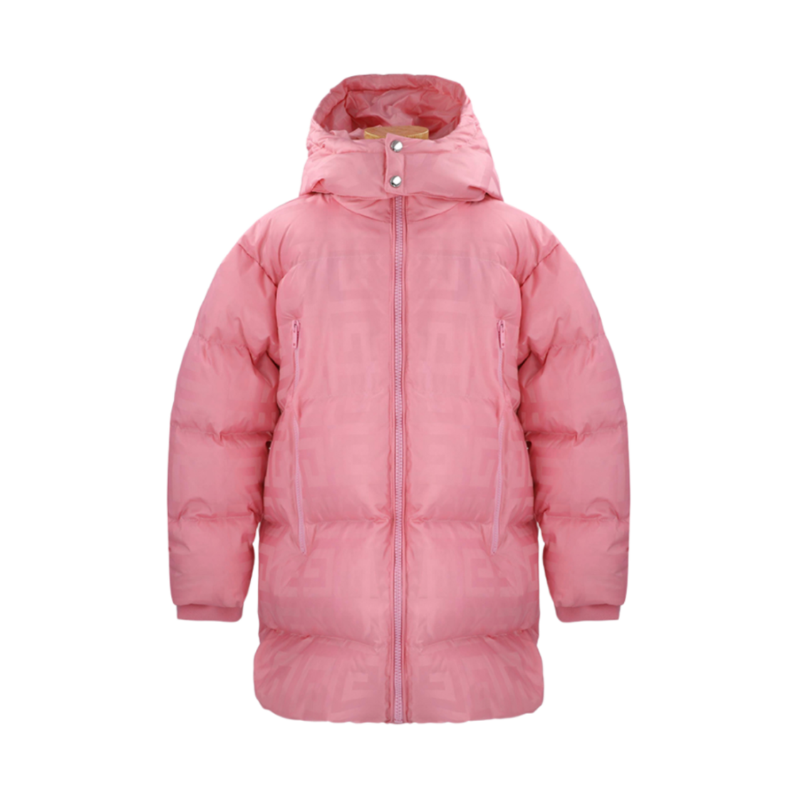 (키즈) 지방시 4G 로고 올 오버 다운 자켓 핑크((Kids) Givenchy 4G Logo All-Over Down Jacket Pink)