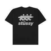 Stussy Surfwalk Pigment Dyed T-Shirt Black