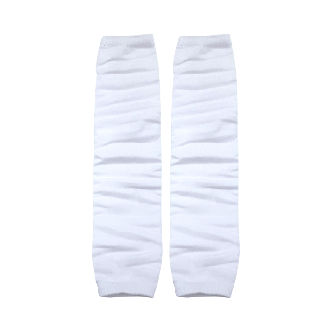 A-VMA-WH-W (W) Aone Vivace Plain Mini Arm Warmers 2-Pack White