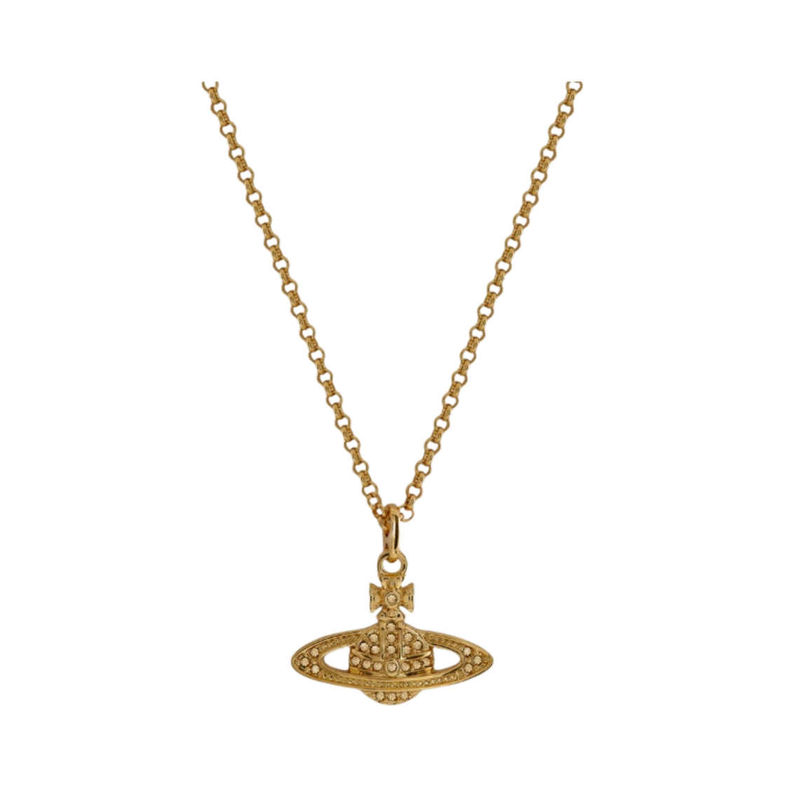 비비안 웨스트우드 미니 바스 릴리프 펜던트 골드(Vivienne Westwood Mini Bas Relief Pendant Gold)