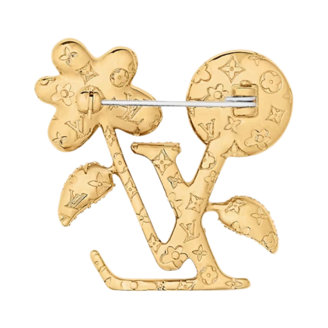 루이비통 LV 블루밍 브로치 골드(Louis Vuitton LV Blooming Brooch Gold) - 2