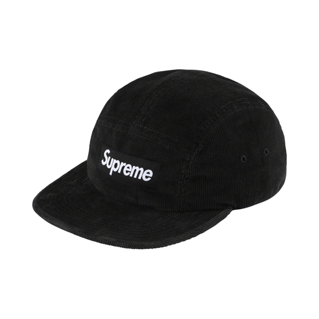슈프림 코듀로이 캠프캡 블랙 - 25SS | Supreme | KREAM