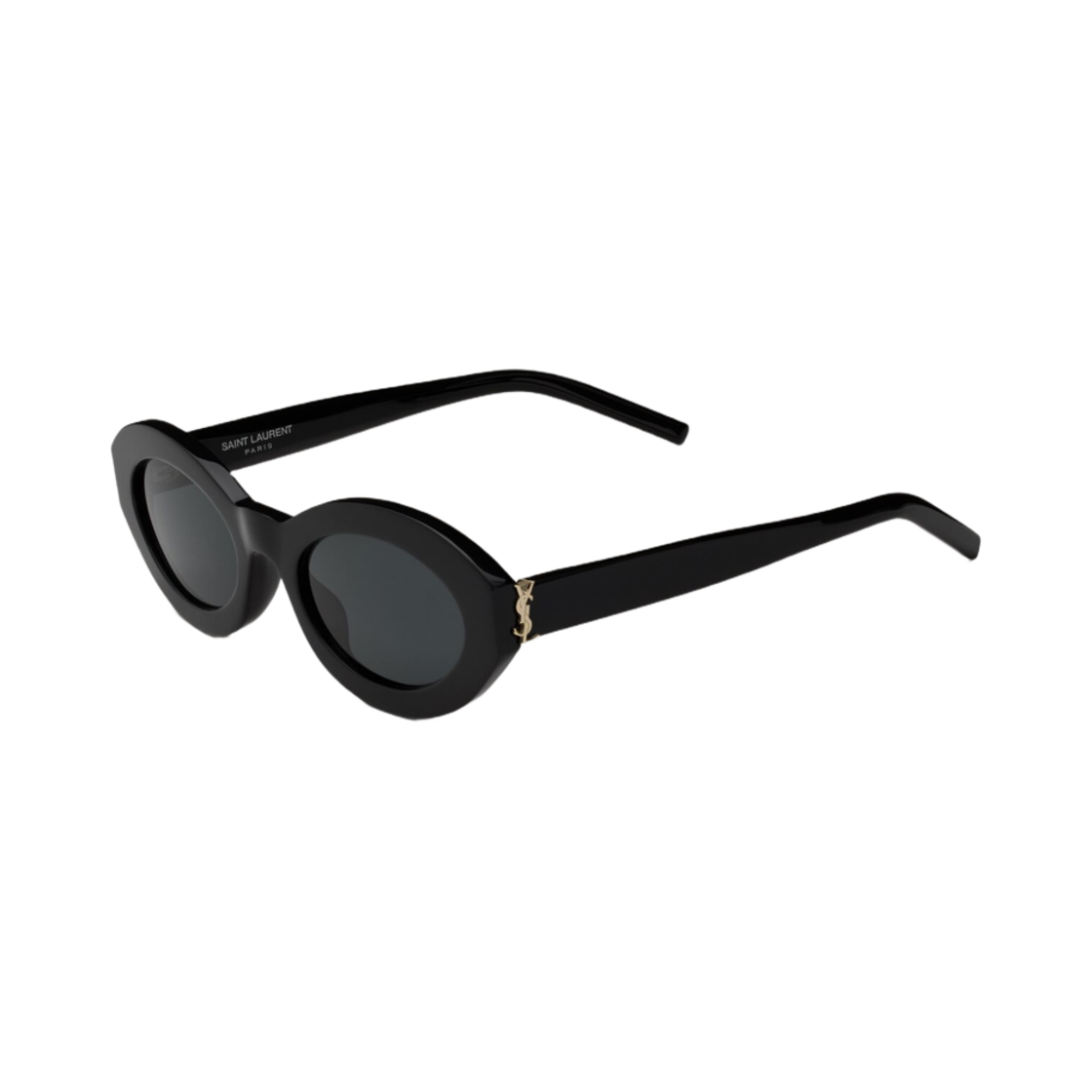 생로랑 SL M136 선글라스 블랙 라이트 골드(Saint Laurent SL M136 Sunglasses Black Light Gold) - 1