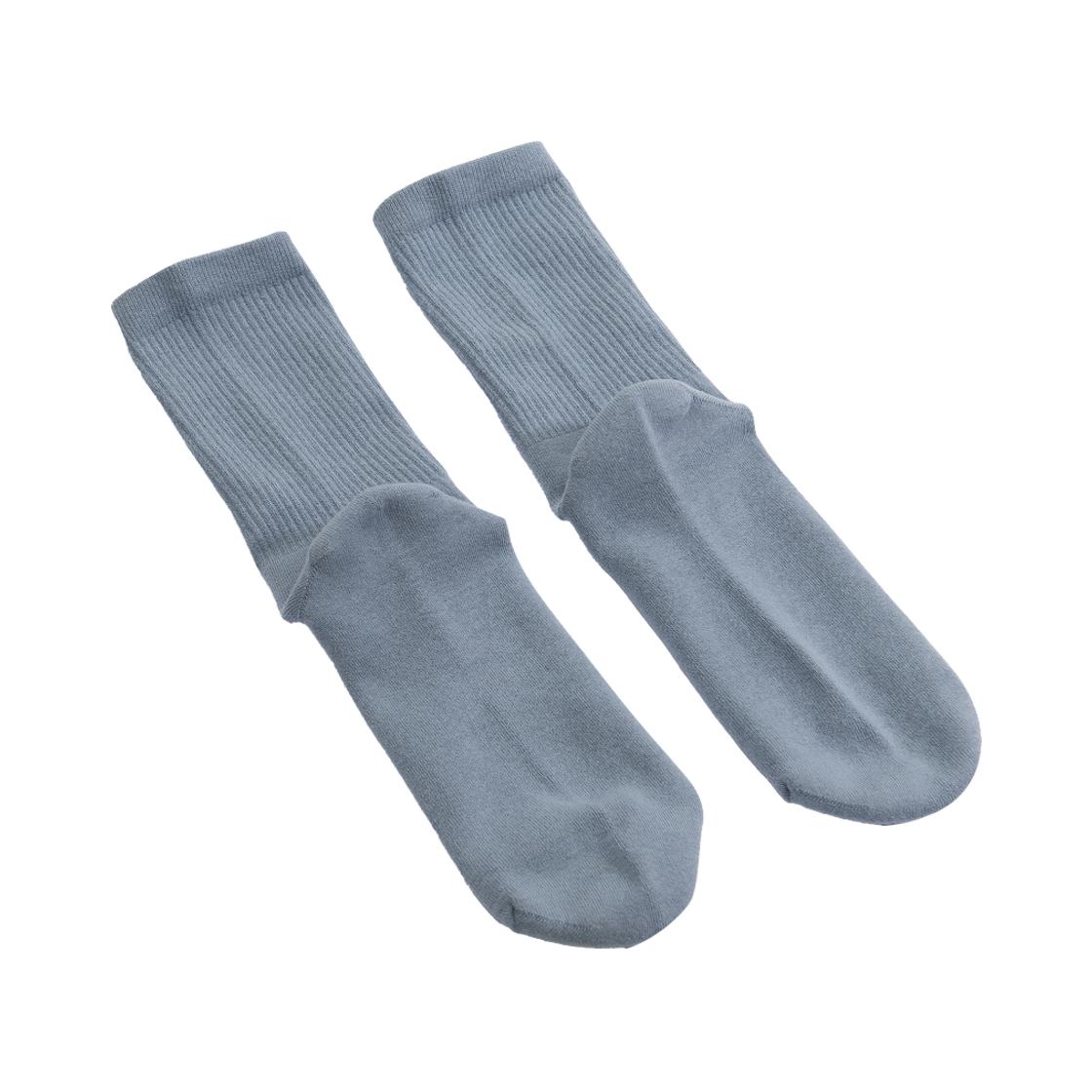 L22E0SCW303AP3ABL LI2 Air Daily Crew Socks Ash Blue
