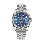 Rolex Sky-Dweller 42mm 326934 Bright Blue Jubilee
