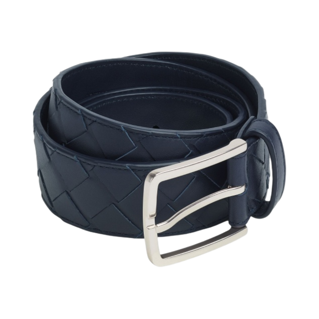 보테가 베네타 인트레치아토 레더 벨트 스페이스(Bottega Veneta Intrecciato Leather Belt Space) - 1