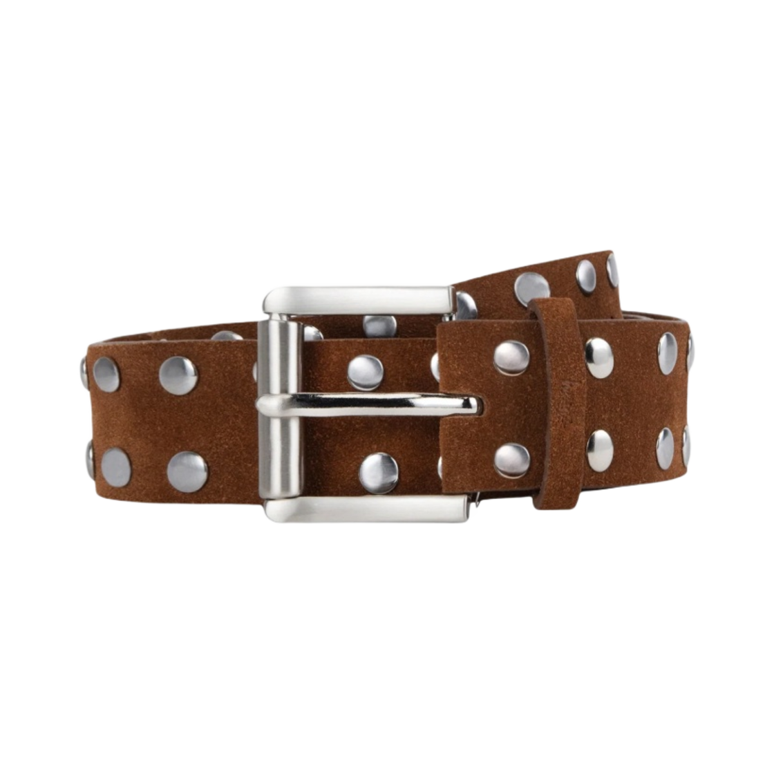 小物 stussy  8 BALL STUDDED BELT 8 Ball Studded Belt – Brown Suede | Accessories | Stüssy