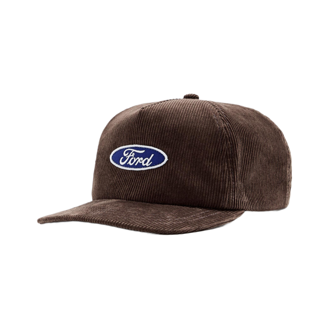 9065/344/700 Zara Corduroy Cap with Ford Patch Brown