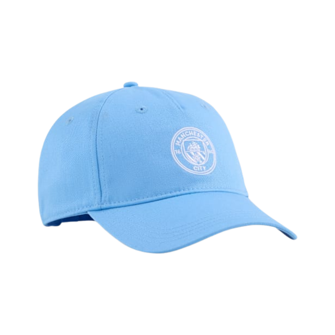 026496-01 Puma Manchester City Essentials Cap Team Light Blue White