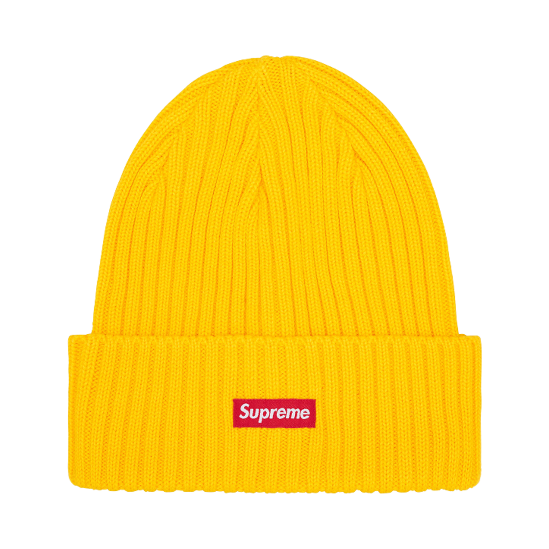 - Supreme Overdyed Beanie Yellow - 25SS