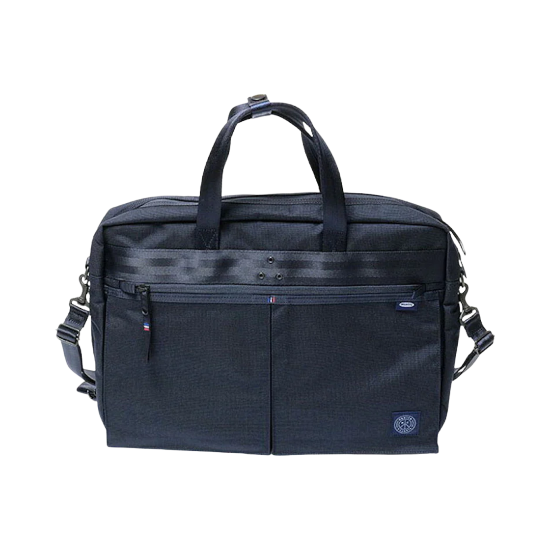 포터 클래식 × 무아츠 뉴튼 브리프케이스 네이비(Porter Classic × Muatsu Newton Briefcase Navy)