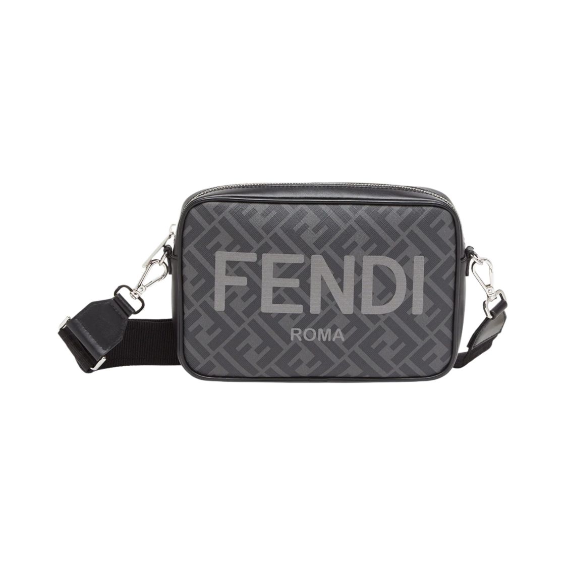 펜디 카메라 케이스백 FF 패브릭 블랙(Fendi Camera Case Bag FF Fabric Black) - 1