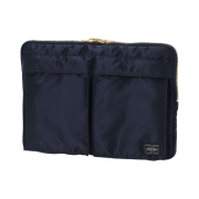 Porter Tanker Document Case Iron Blue