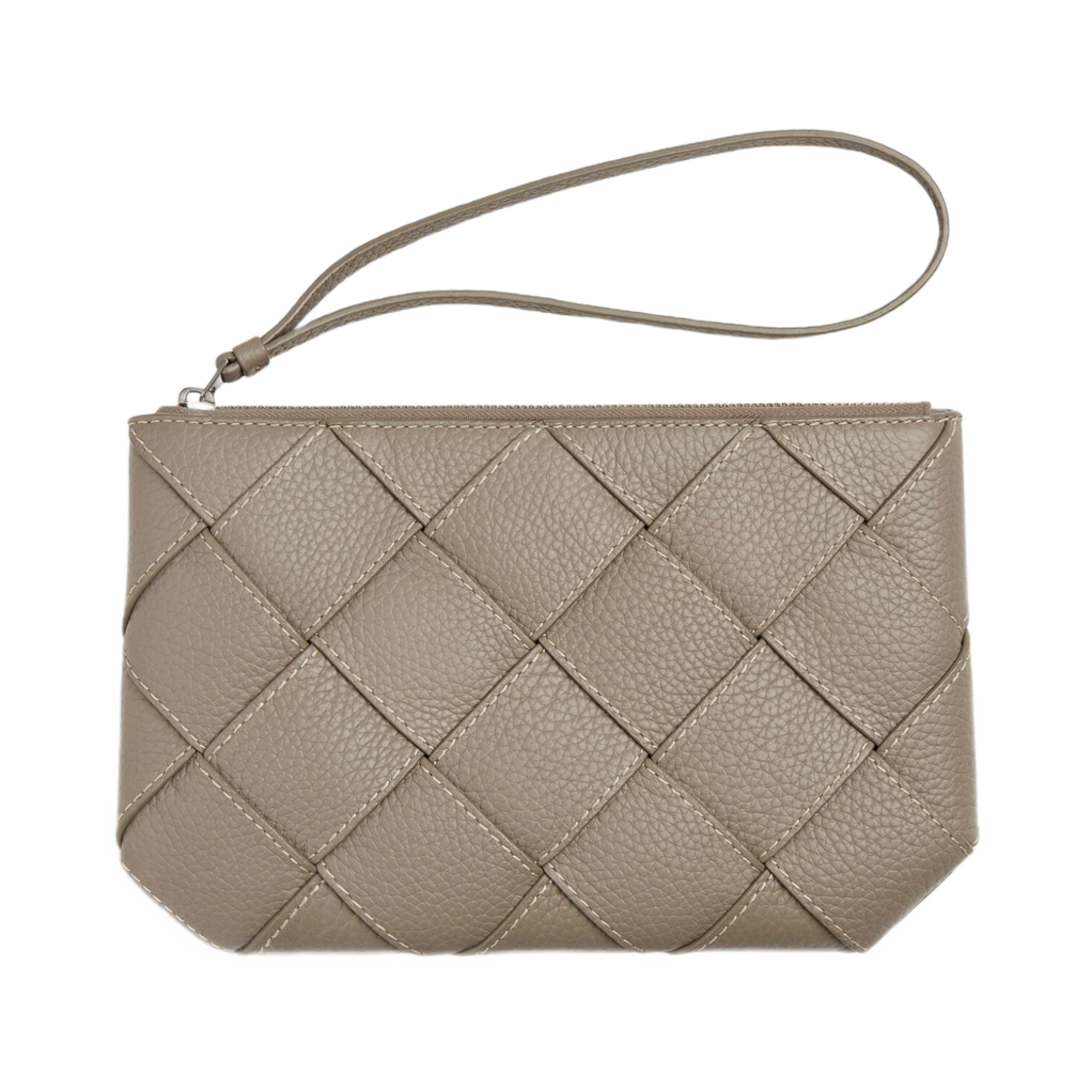 보테가 베네타 디아고 미디움 파우치 라임스톤 내츄럴(Bottega Veneta Diago Medium Pouch Limestone Natural)