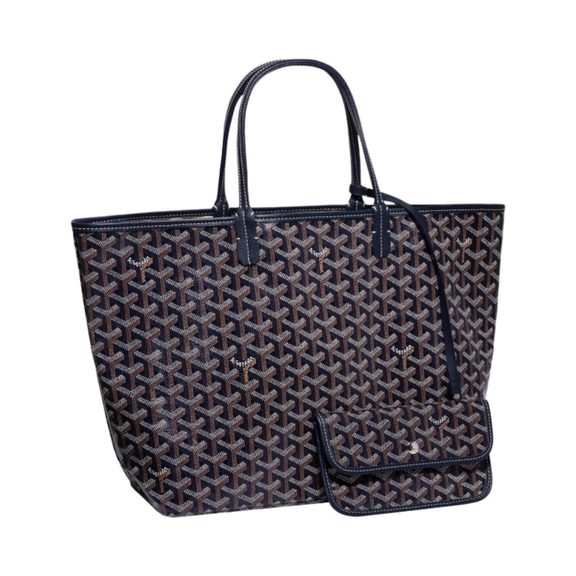 고야드 생루이백 PM 네이비 블루(Goyard Saint Louis PM Bag Navy Blue)