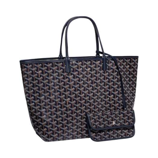 - Goyard Saint Louis PM Bag Navy Blue