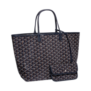 Goyard Saint Louis PM Bag Navy Blue